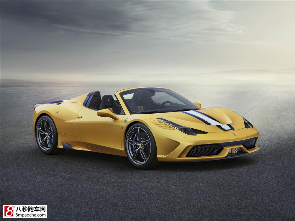 法拉利发布限量版458 speciale a敞篷跑车